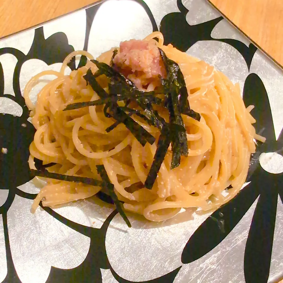 米糀ミルクでワンパン明太パスタ＼(^o^)／|チョコさん