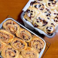 シナモンロールとあんこロール| あやさん