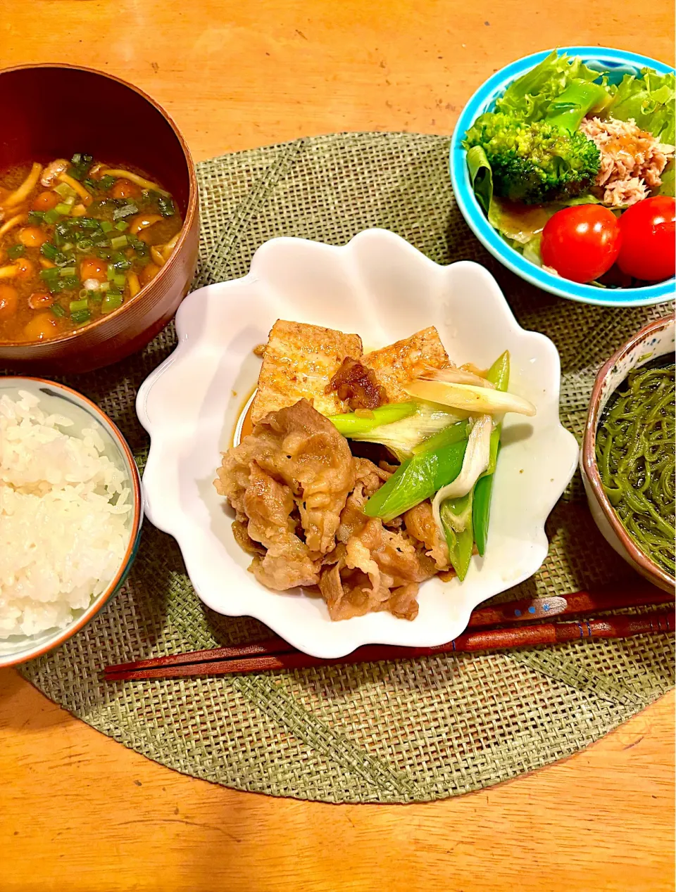 11/2の夜ごはん~肉豆腐、他~|ゆかｕさん