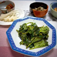 空芯菜の炒め物| まちゃこさん