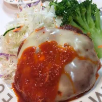 チーズハンバーグ|ポコさん