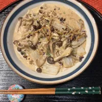 きのこのチーズ炒め|くろさん