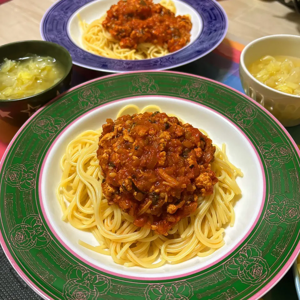 ミートスパゲティ🍝♬|panchiさん