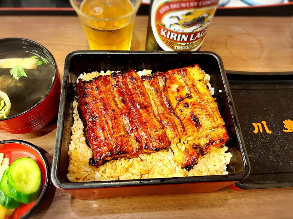 うな重（うなぎ2/3尾） ¥3,200|Blue Moon Caféさん