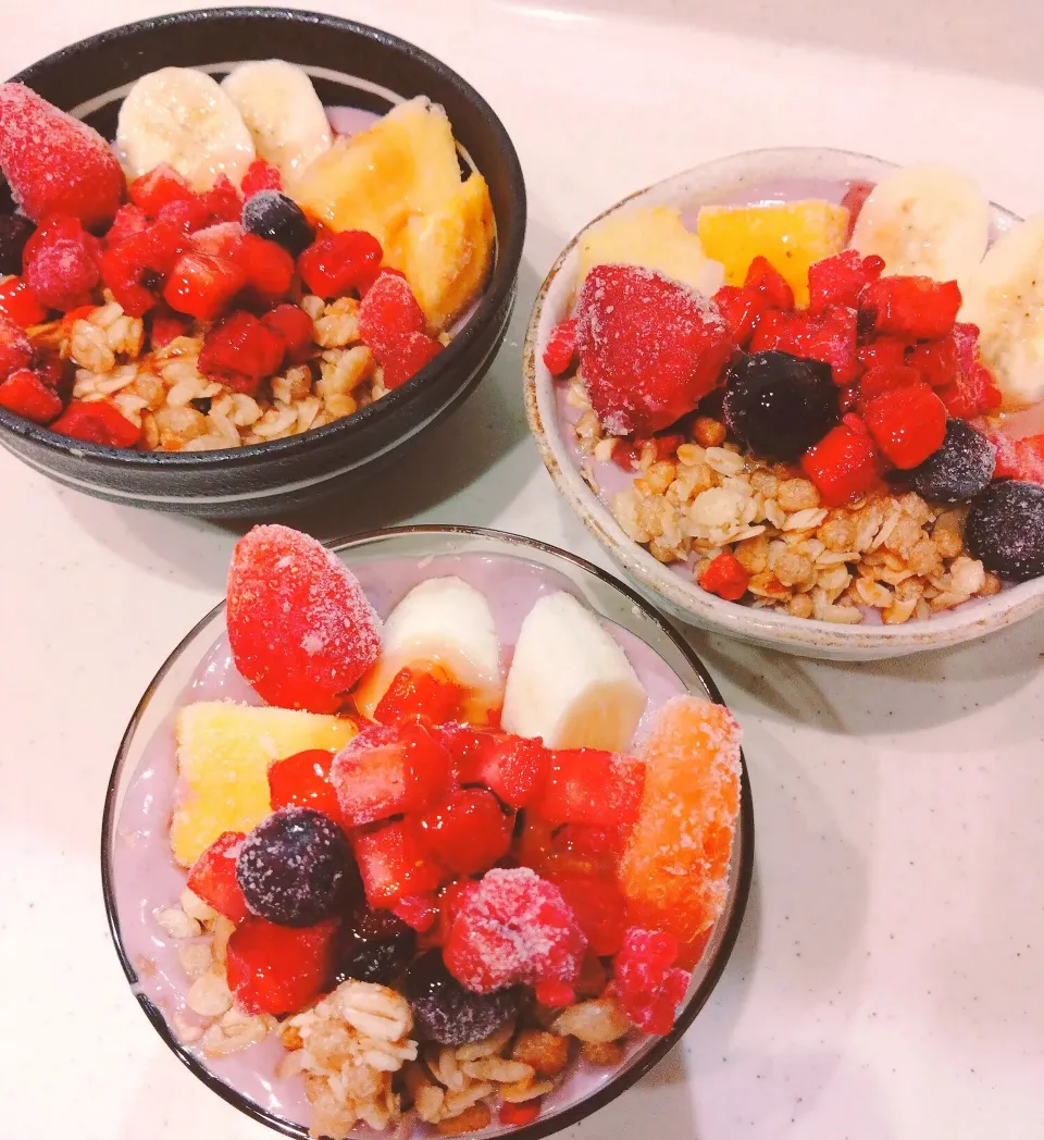 おやつ🌸アサイーボウルヨーグルト|samさん