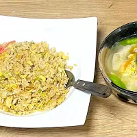 玉子とネギだけ炒飯| じいちゃんさん