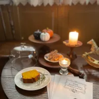 カボチャの米粉パウンドケーキ|m’chinさん