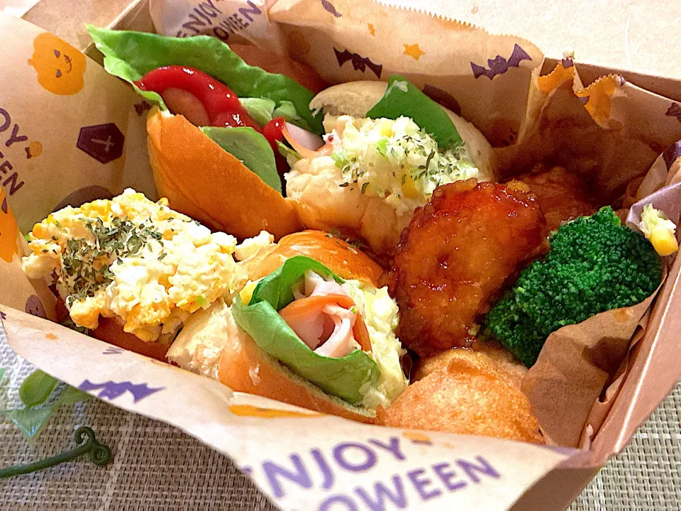 ロールパンサンド弁当|haruさん