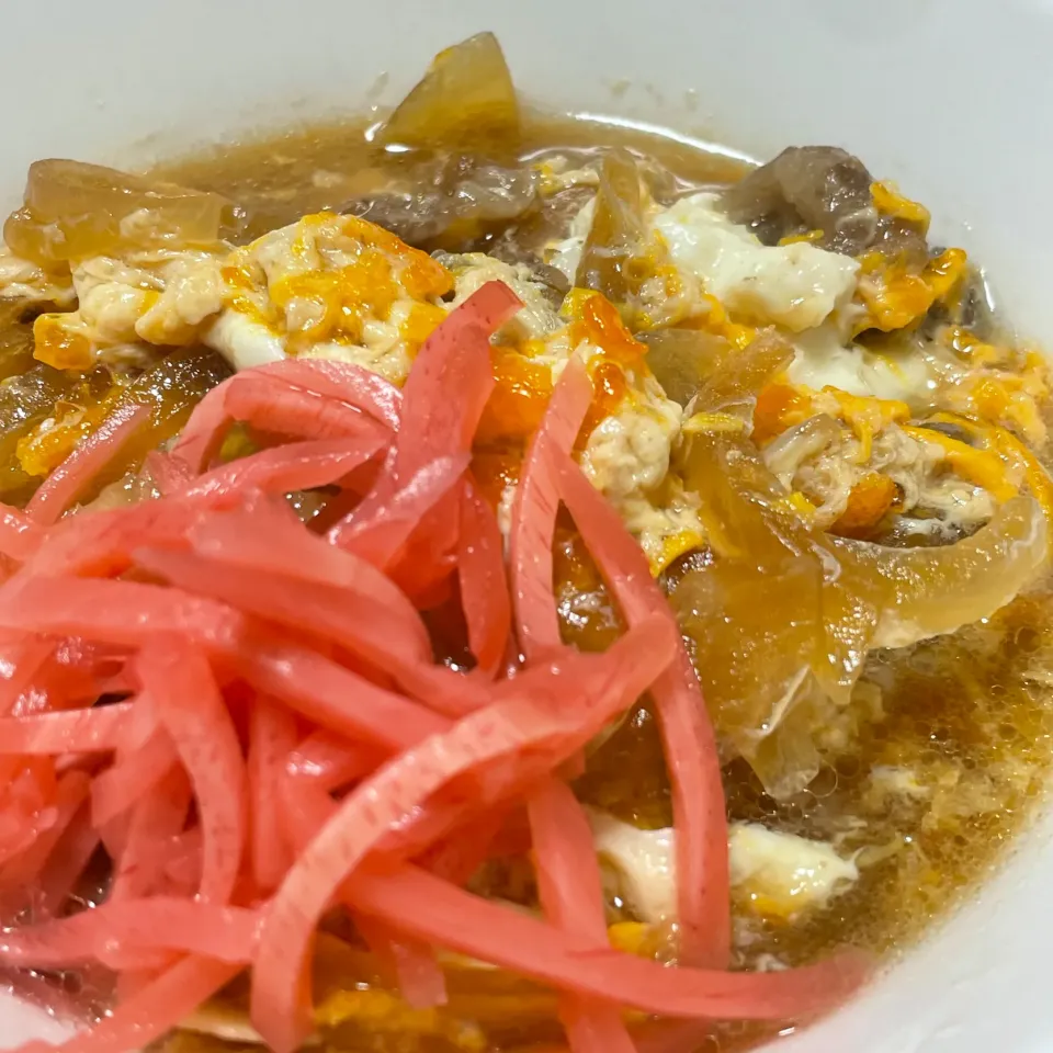 牛丼たまごとじ|kazzz3さん