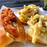 お惣菜でサンド