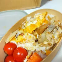 目玉焼き
にんじんグラッセ
トマトマリネ|みぽりんさん