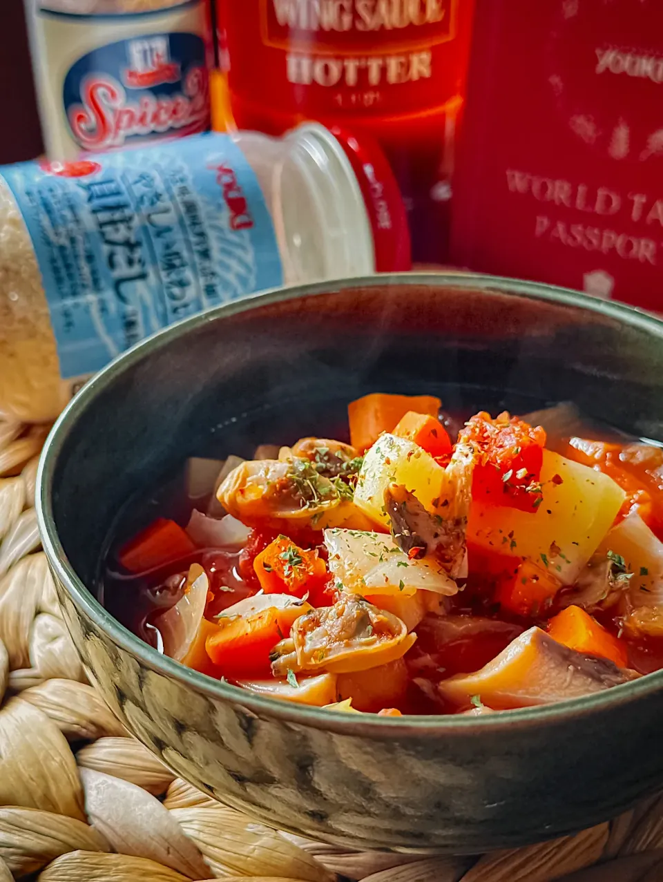 にゃんぺこさんの料理 🏙マンハッタンクラムチャウダー🏙|にゃんぺこさん