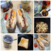 てりたまホットサンド|うたかた。さん