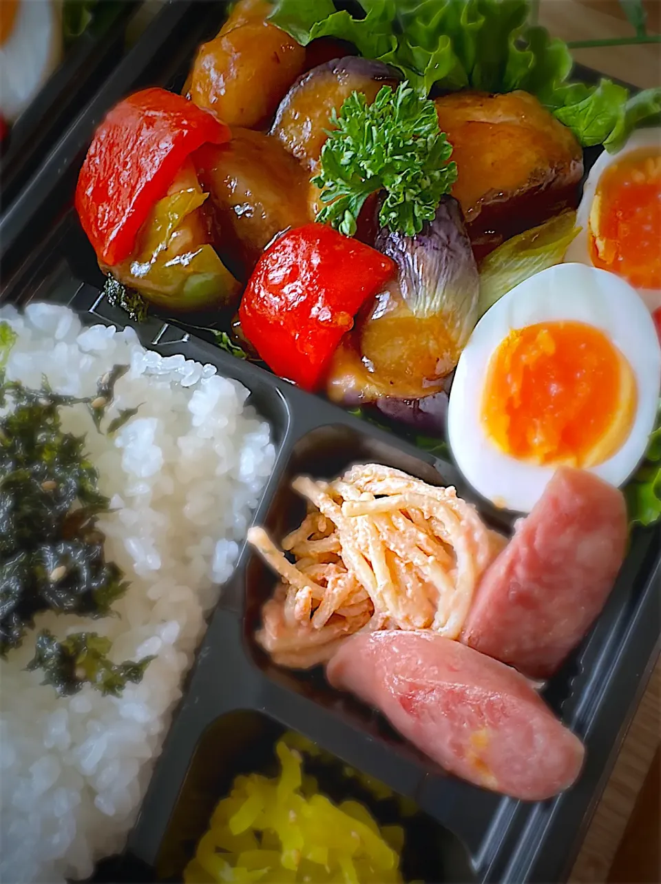 今日のお弁当🍱|みゆき𐤔(◍´͈ ᵕ `͈ ◍)𐤔さん