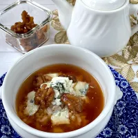 アールグレイとゴルゴンゾーラのお茶漬け【(ひとり)紅茶漬け研究会】| 紅茶とお菓子と時々ごはんさん