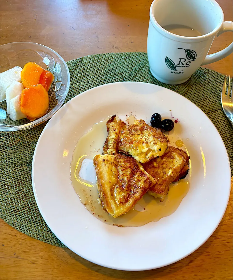 11/3の朝ごはん~フレンチトースト~|ゆかｕさん