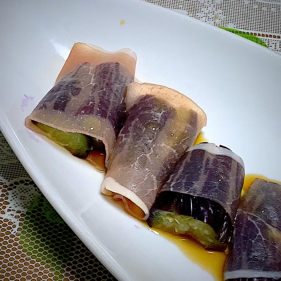 茄子の生ハム巻き|Yuko Kobayashiさん