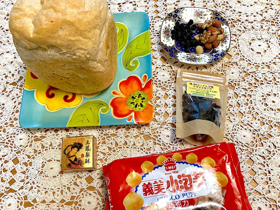 全粒粉食パン🍞とおやつ|さくたえさん