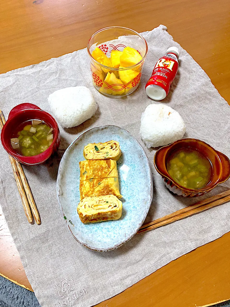 昨日の早朝ゴルフの打ちっぱなし前の朝食😊😊|さくたえさん