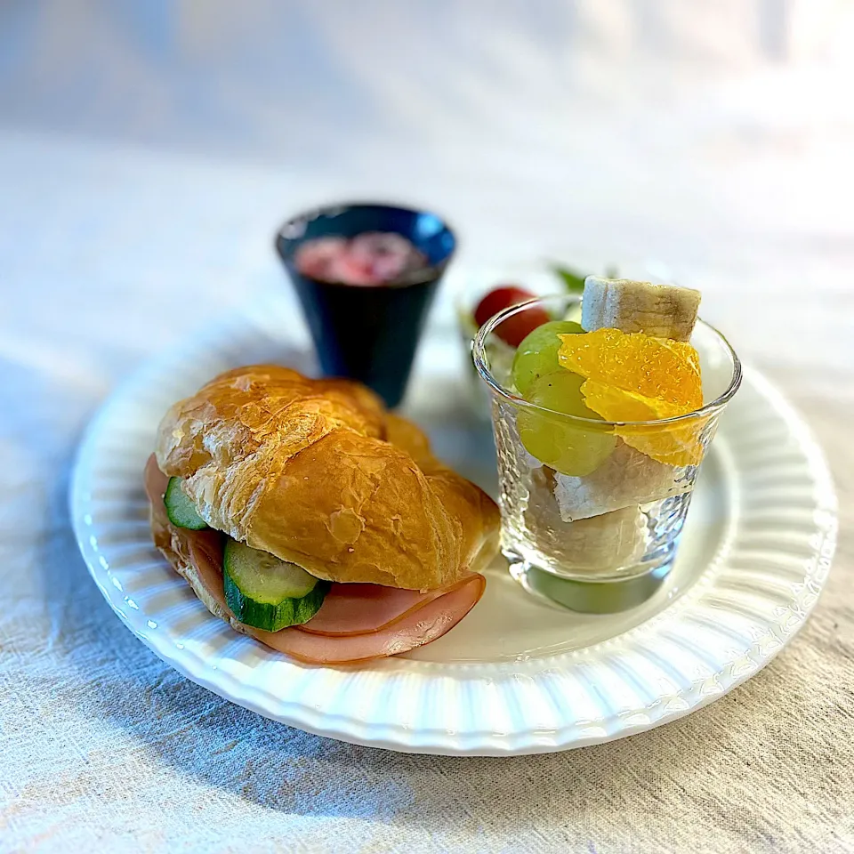 ハムと胡瓜のサンドイッチ|かっちゃん杉さん