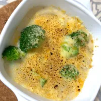 チキンと白玉とブロッコリーとマッシュルームのグラタン|卍さん