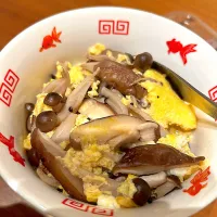 キノコ卵とじ丼|ATSUMIさん