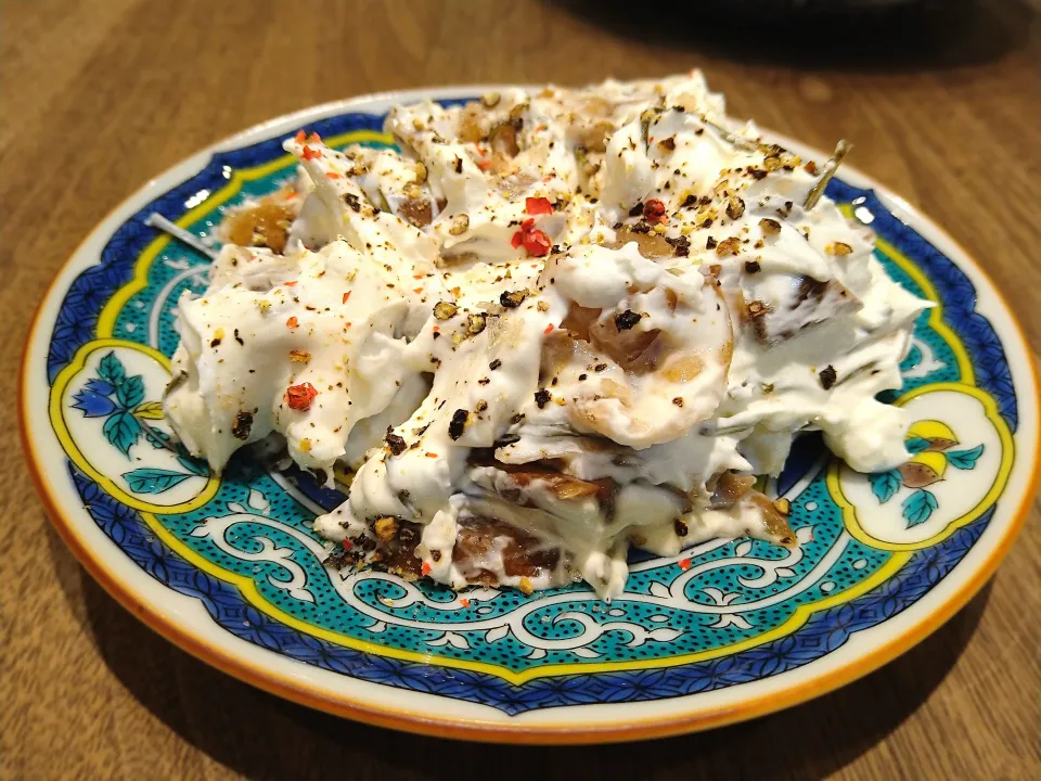 いぶりがっこのヨーグルト和え|古尾谷りかこさん