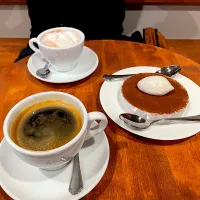 コーヒー、チョコレートムース、カフェコンパンナ|こいちさん