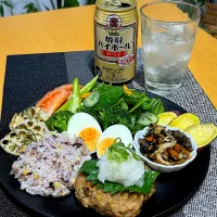 おろしハンバーグプレート|みっきーさん