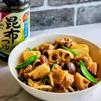 ヤマサ醤油公式アカウントさんのレシピ　むき栗と根菜のほっこり煮|ひかるさん