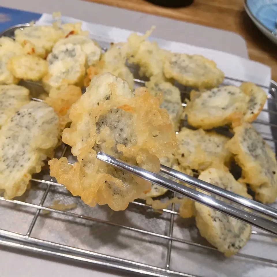 マコモダケの天ぷら|puniさん