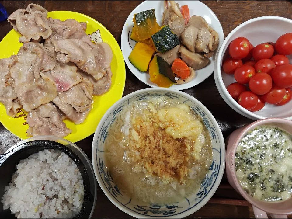 夕飯は豚焼肉|アクちゃんさん