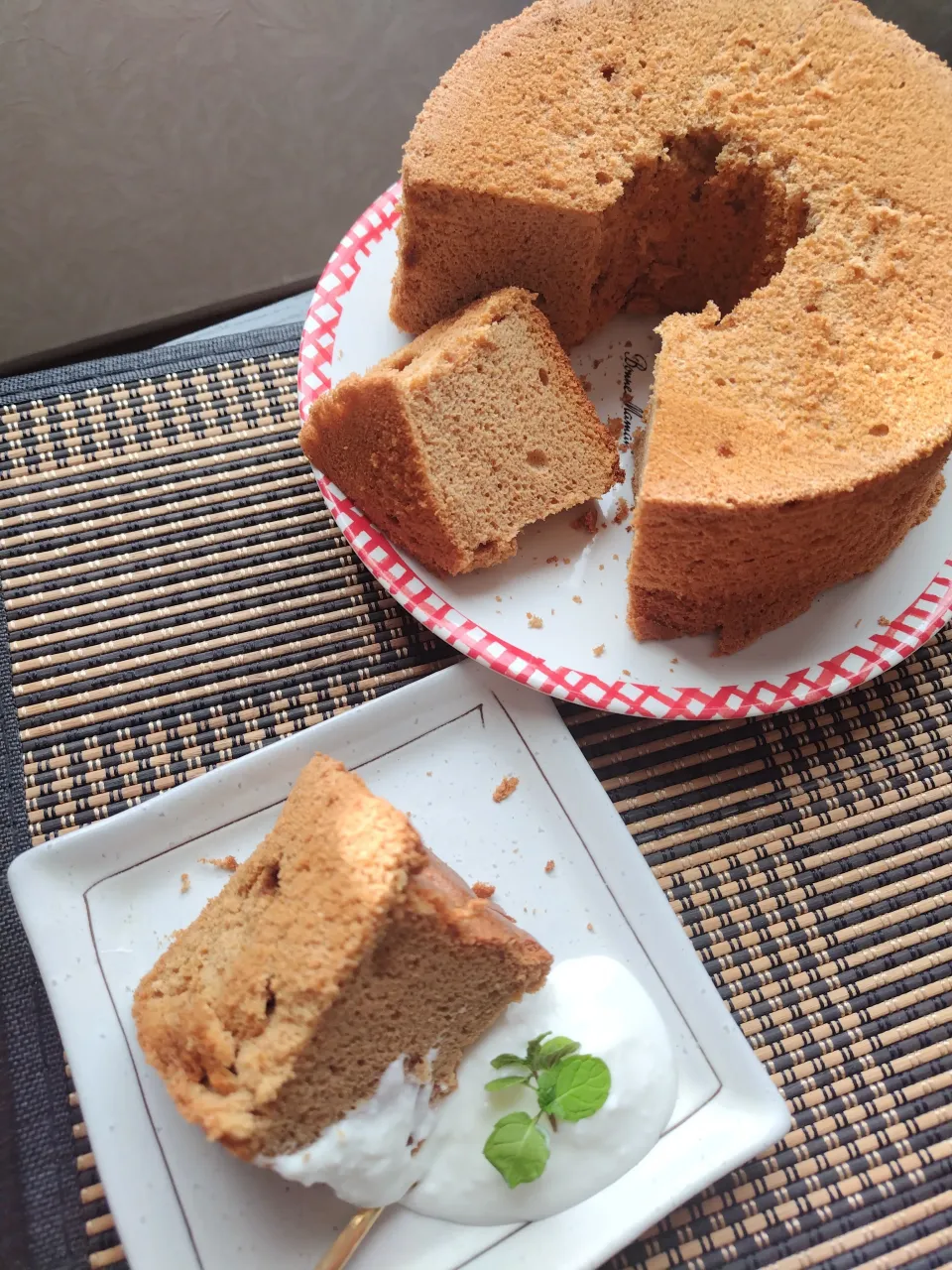 きな粉のシフォンケーキ|keihaさん