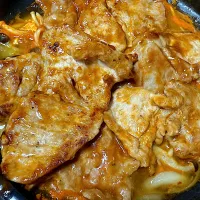 焼き肉鍋うどん|明月さん