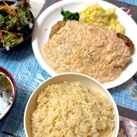 びくドン風ポテサラパケットディッシュ🥔|ハルさん