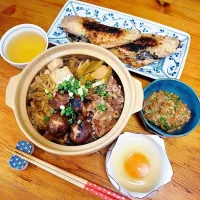 今晩はすき焼き🥓🍲