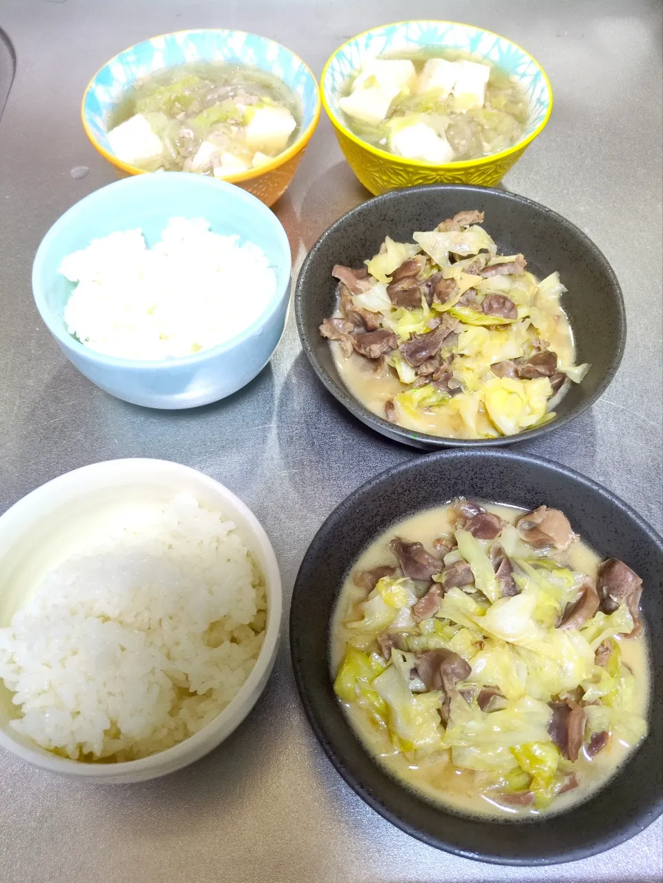 砂肝とキャベツのバタポン炒め|Riapple🍎さん