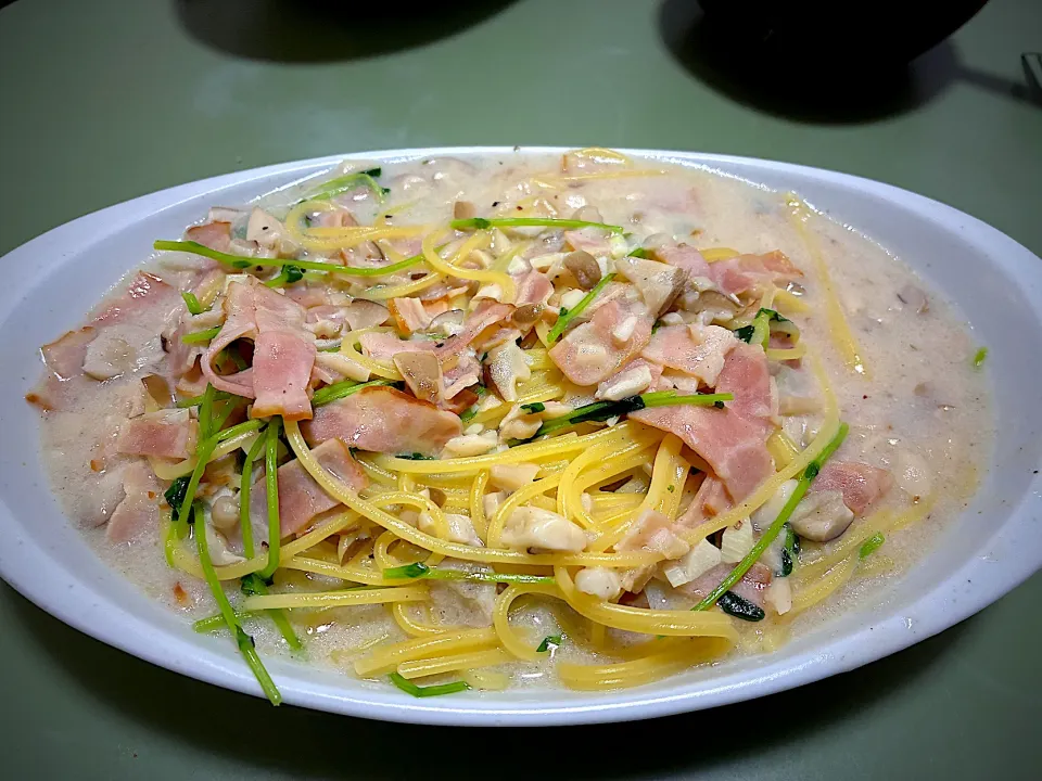 きのこのクリームパスタ|ビクミンさん