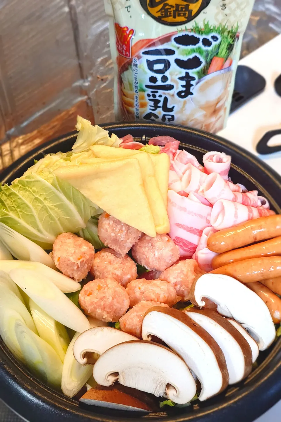 ごま豆乳鍋|mootsさん