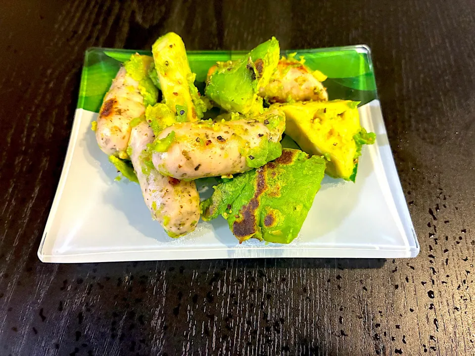 ピンク岩塩のシンプル炒め|なみさん