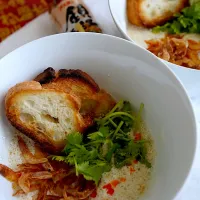 Junさんの料理 台湾の朝ごはん　鹹豆漿（シェントウジャン）|Junさん