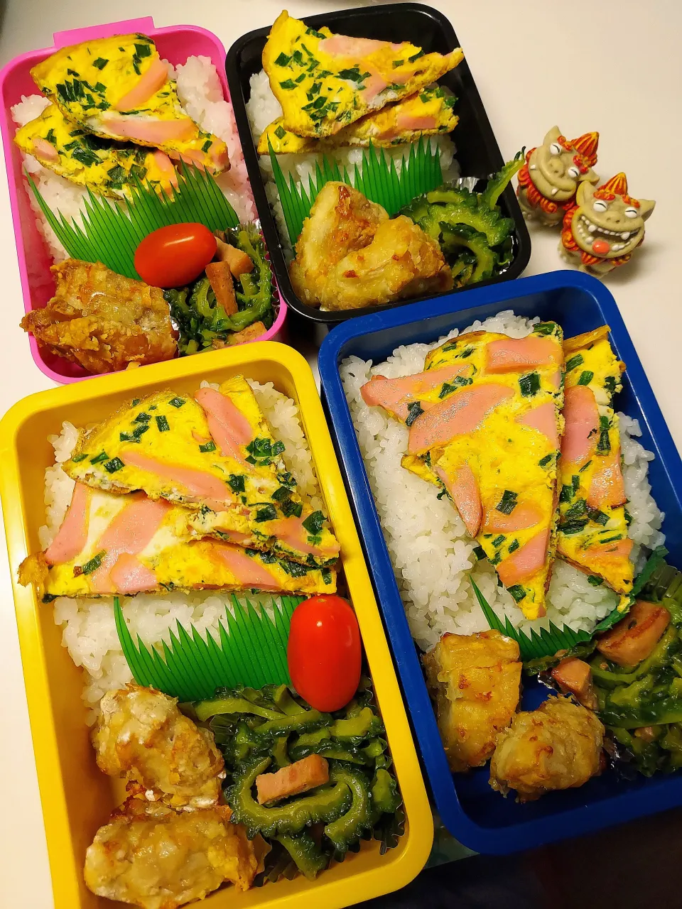 夫弁当､息子弁当､私弁当､娘弁当|みどりさん