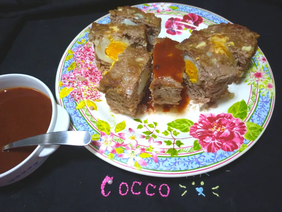 エッグインミートローフ✨|cocco+さん