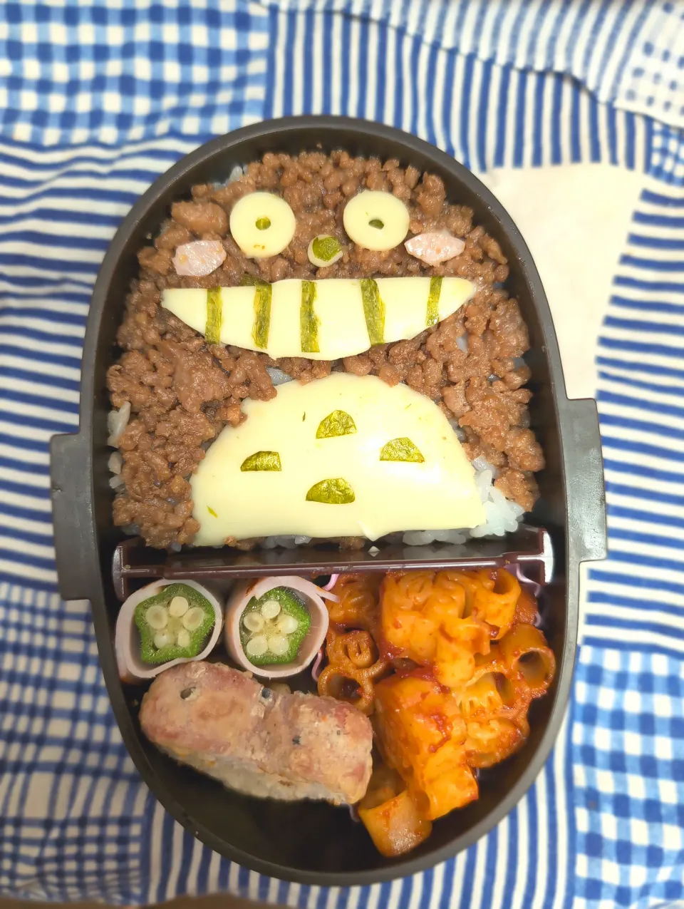 トトロ弁当|ハリネズミさん