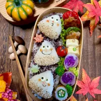 栗おにぎり弁当|Akiyoෆ¨̮⑅さん