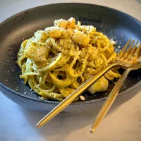 イカと海老のジェノベーゼパスタ|Megさん