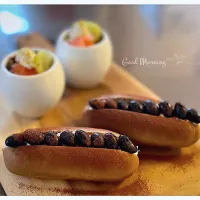 珈琲黒豆 de ティラミス風ぱん|yucca@さん