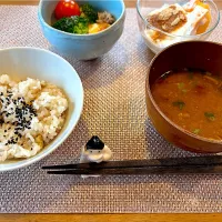 11/4の朝ごはん~残りもの他~|ゆかｕさん