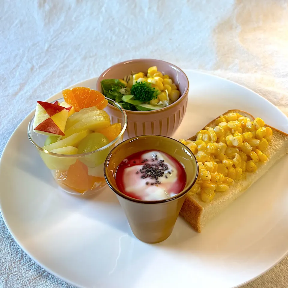 朝ごはんヨーグルト|かっちゃん杉さん