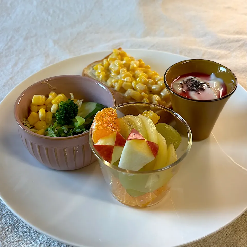 朝ごはんの果物|かっちゃん杉さん